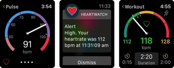 Những ứng dụng tốt nhất cho Apple Watch, bạn không thể bỏ qua 20 HeartWatch được thiết kế để cung cấp các thông tin cụ thể về nhịp tim của mỗi người trong các hoạt động khác nhau